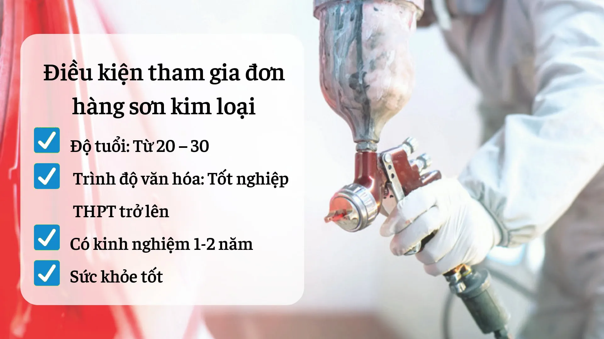 Đơn hàng sơn kim loại Nhật Bản – Những lý do mà bạn nên đi