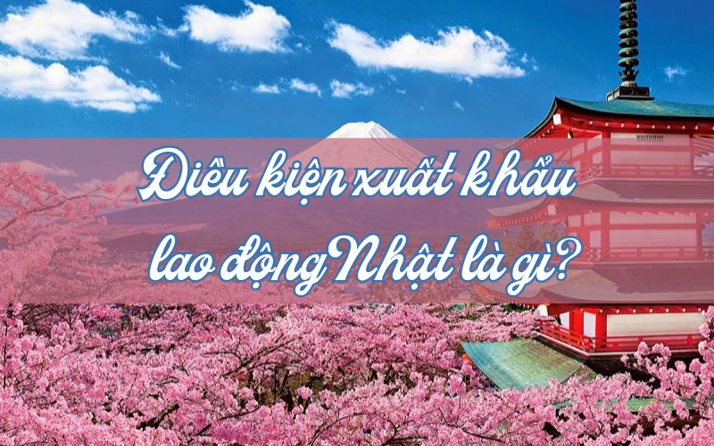 Điều kiện xuất khẩu lao động nhật bản